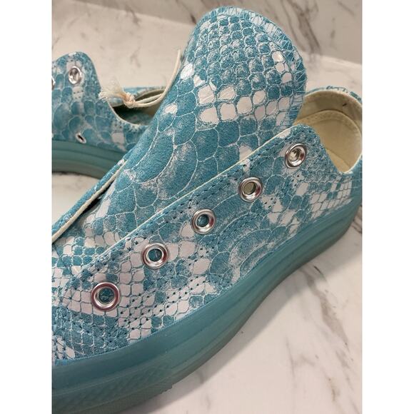 Converse GOLF le FLEUR Chuck 70 Ox Blue Topaz Python 173190C Unisex Men 4/ Wmn 6